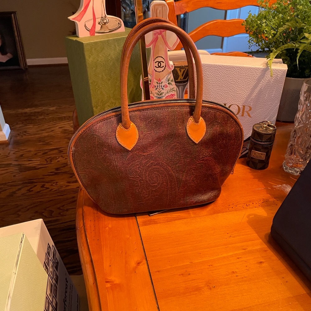 Etro paisley Brown Patterned Women's Bag